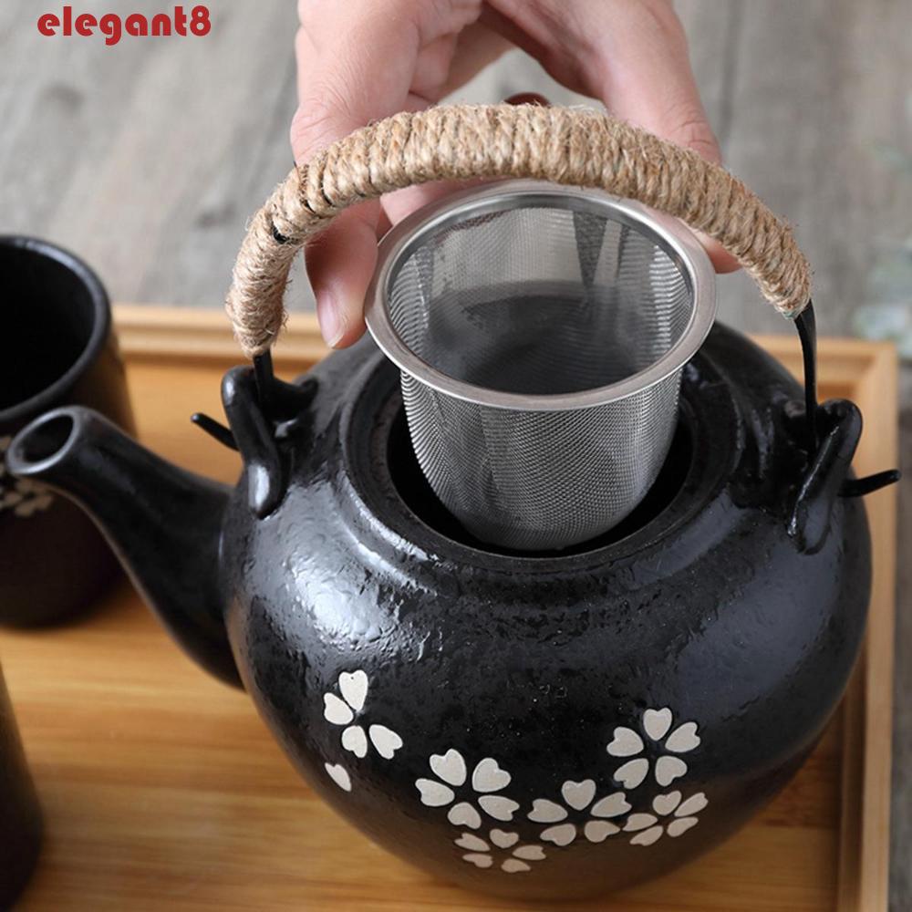 Cốc Lọc Trà Bằng Thép Không Gỉ Có Thể Tái Sử Dụng