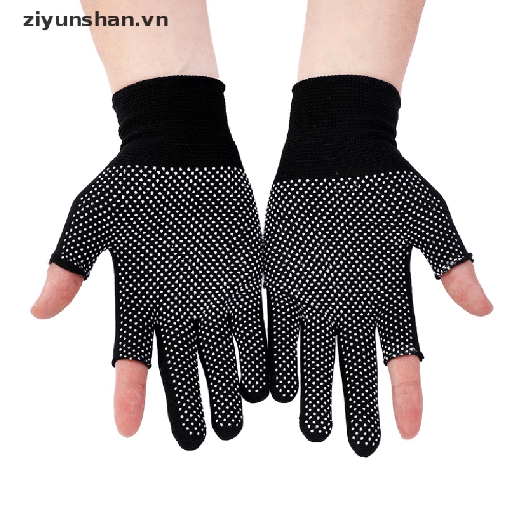 Găng Tay Thể Thao Nửa Ngón Chống Trượt Thoáng Khí Có Thể Chạm Màn Hình Cảm Ứng ziyunshan