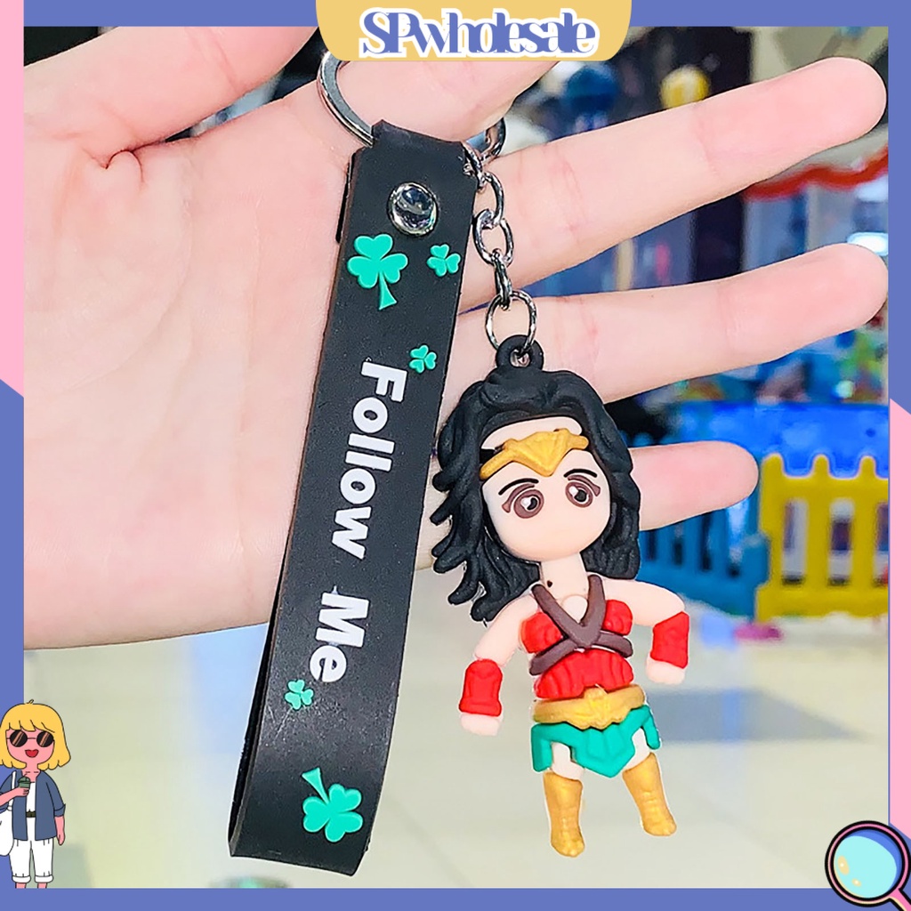 <SPwholesale> Móc Chìa Khóa Mini Bằng Kim Loại Nhân Vật Hoạt Hình Tinh Tế Làm Quà Tặng