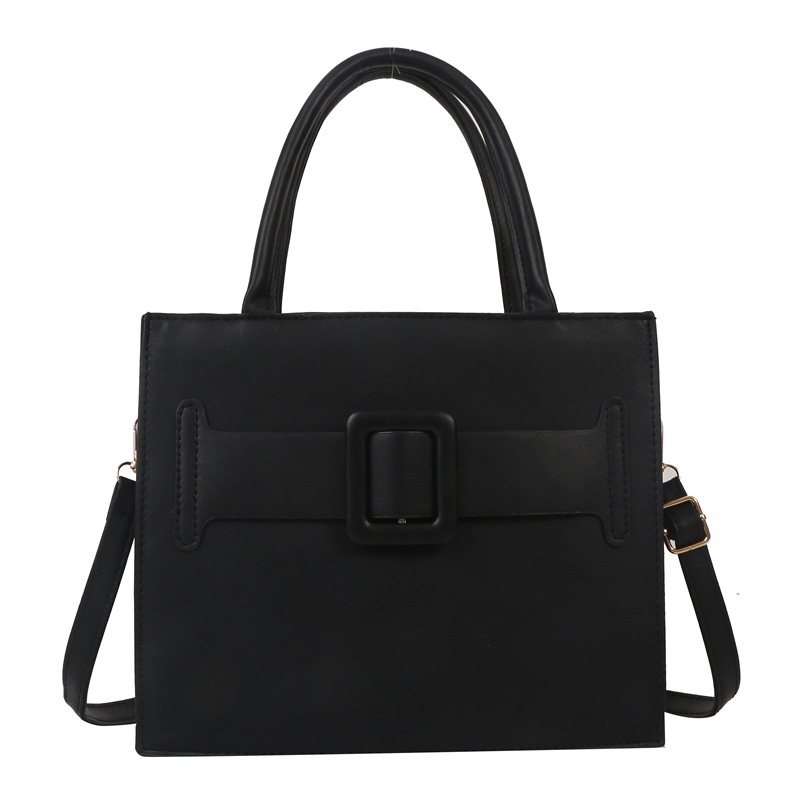 Túi Xách Đeo Vai Màu Đen Kích Cỡ Lớn Thời Trang Xuân Hè 2023 Dành Cho Nữ