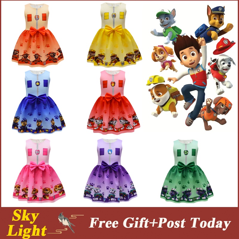 Đầm Ngủ Không Tay Đính Nơ Màu Hồng / Xanh Dương 7 Màu Lựa Chọn Làm Quà Tặng Giáng Sinh / Halloween / Giáng Sinh / Sinh Nhật