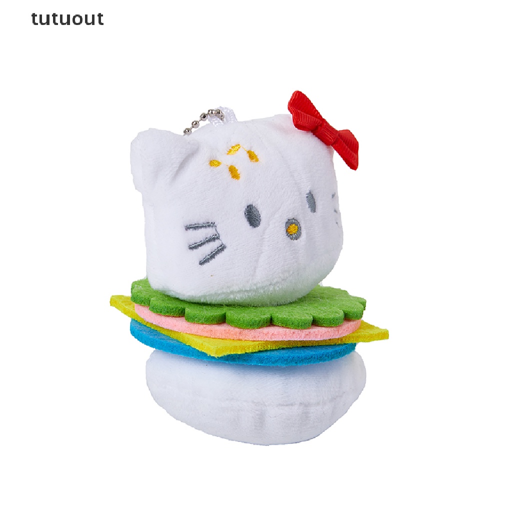 Móc Khóa Hình Mèo Bông Xinh Xắn Dễ Thương