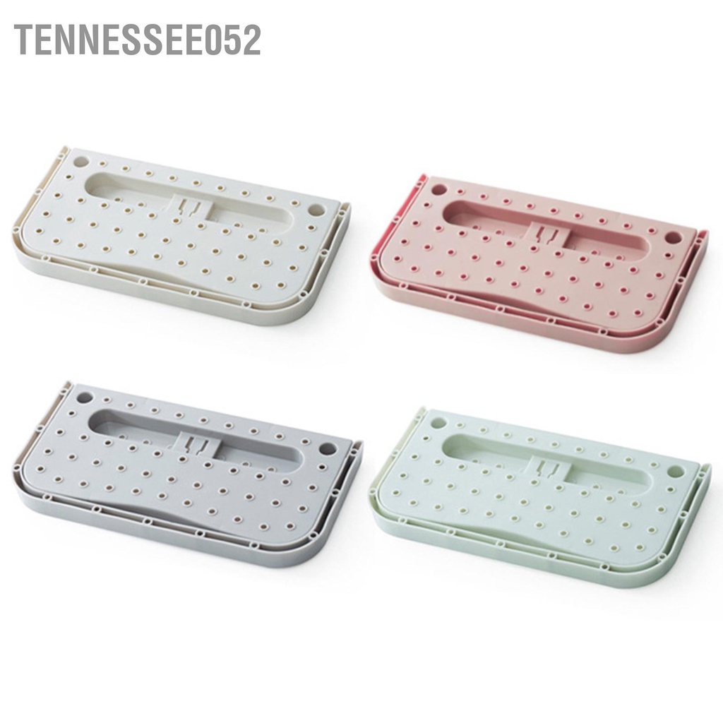 Tennessee052 Móc treo giày tường Keo dán tiết kiệm không gian có thể gập lại cửa PP cho phòng tắm