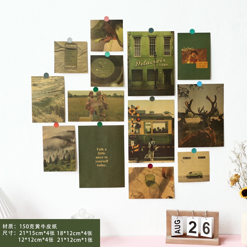 Giấy Dán Tường Họa Tiết Số 13 Kiểu Retro Trang Trí Phông Nền Phòng Ngủ