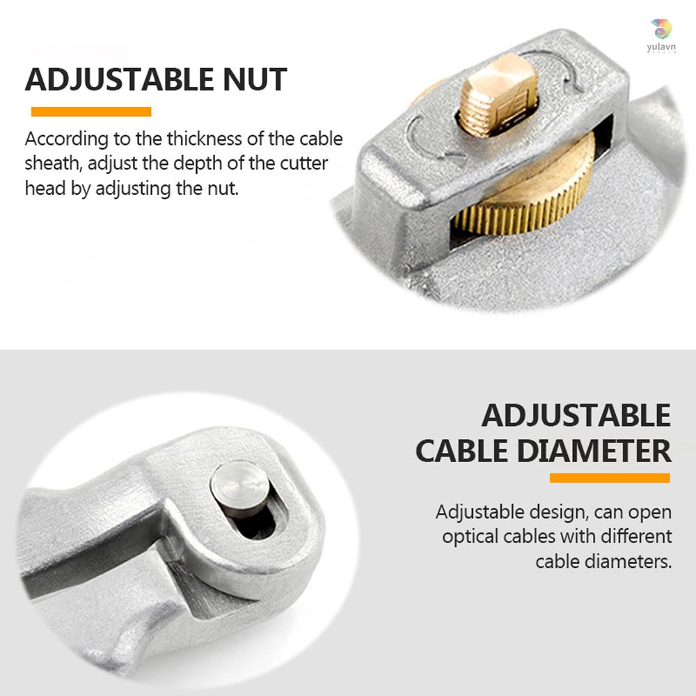 Dụng Cụ Cắt Tuốt Dây Cáp Quang SI-01