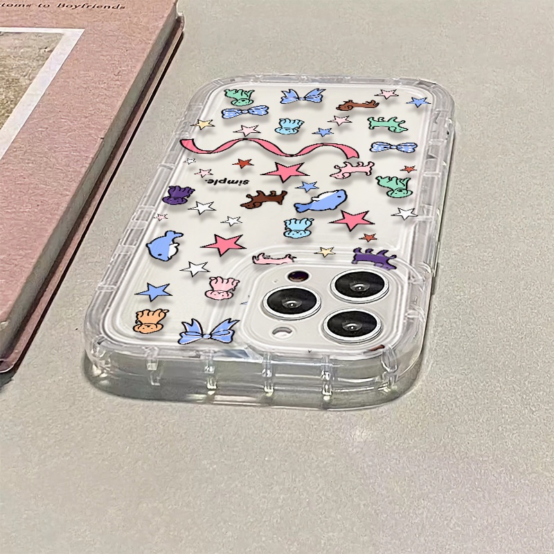 Ốp Điện Thoại Silicon TPU Mềm Trong Suốt Chống Sốc Cho IPhone 14 12 13 11 Pro Max 7 + 8 Plus X XS XR