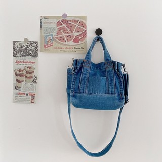 Túi xách denim mini phong cách hàn quốc cho nữ