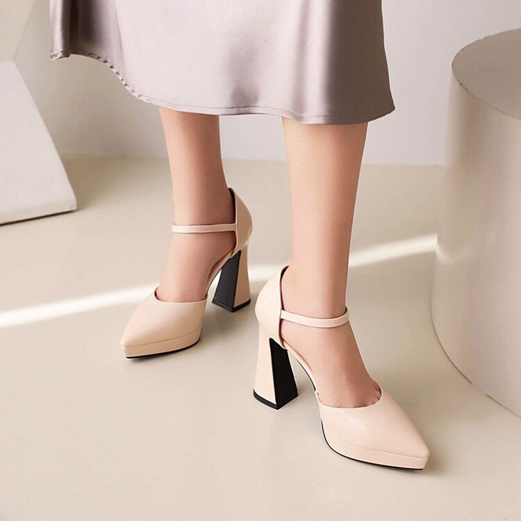 2023 mùa xuân hè phong cách mới dép thời trang giày đơn siêu cao gót ghét bầu trời giày cao gót catwalk thời trang giày dự tiệc giày ăn mặc 33-46