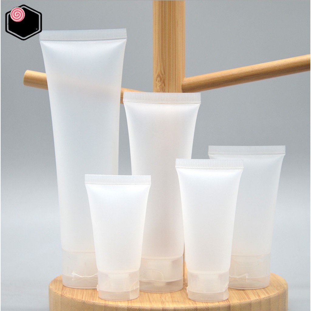 1 Bộ / 10 Lọ Rỗng Trong Suốt Dùng Đựng Mỹ Phẩm / Nước Hoa Dạng Bóp Tiện Dụng HSU