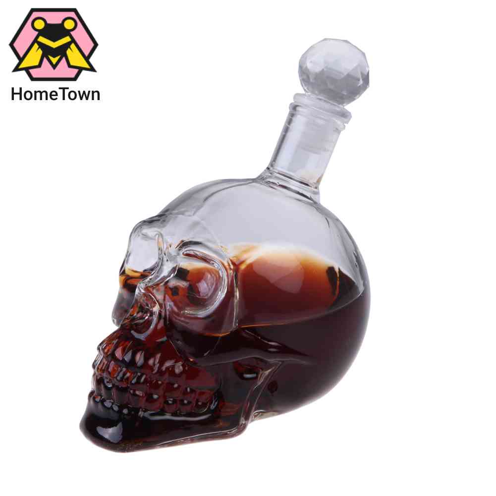 Bộ Ly Uống Rượu Hình Đầu Lâu Độc Đáo Cho Whiskey
