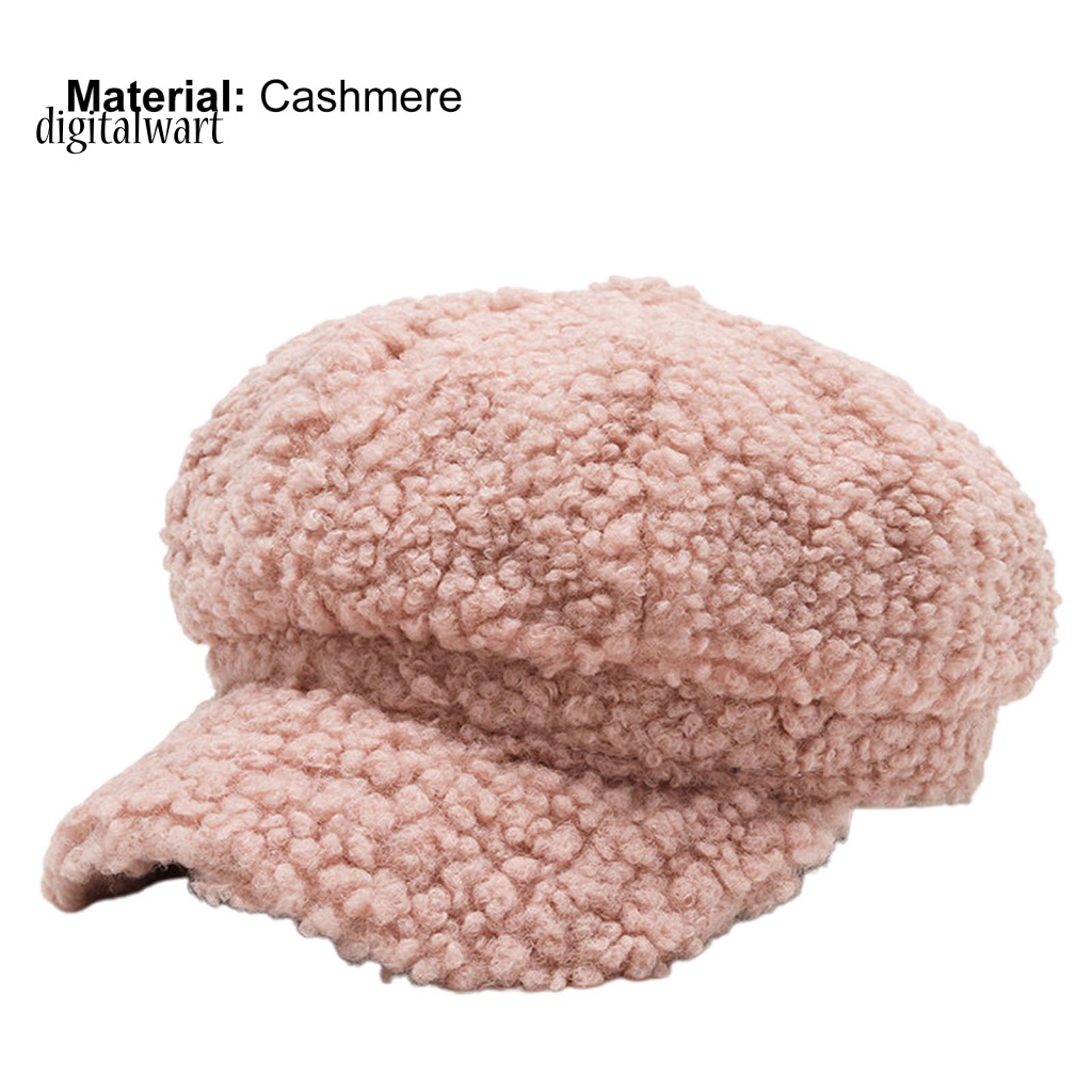 Kỹ Thuật Số| Mũ Beret Siêu Mềm Màu Trơn Thời Trang Cho Nữ