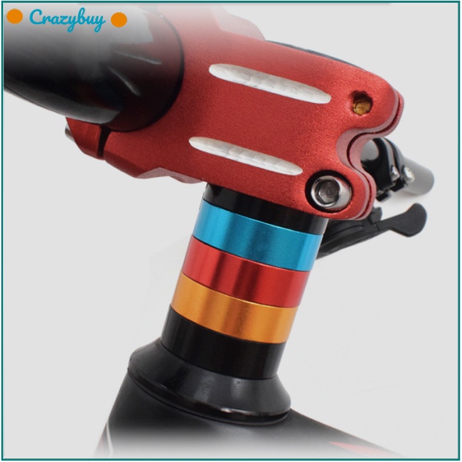 Cr Vòng Đệm Phuộc Trước 28.6mm Bằng Hợp Kim Nhôm Điều Chỉnh Được Cho Xe Đạp Leo