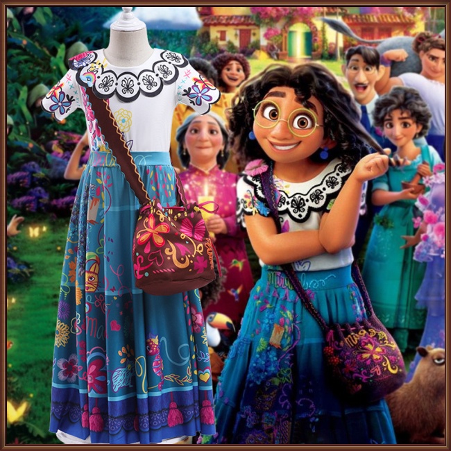 Túi Đeo Vai Hóa Trang Jaz Encanto Mirabel Madrigal Cho Bé Gái