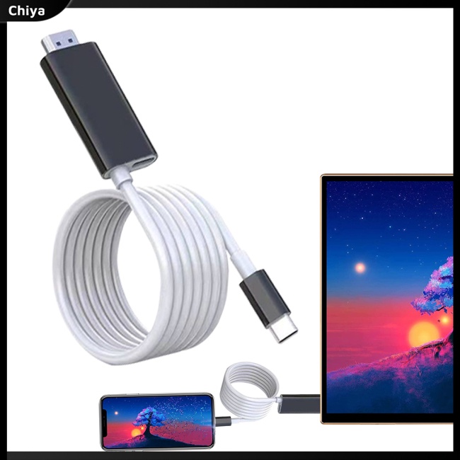Dây Cáp Sạc Nhanh Chuyển Đổi 4k Type c Sang Hdmi Usb-c Sang PD 55w Cho Điện Thoại / Máy Tính Bảng