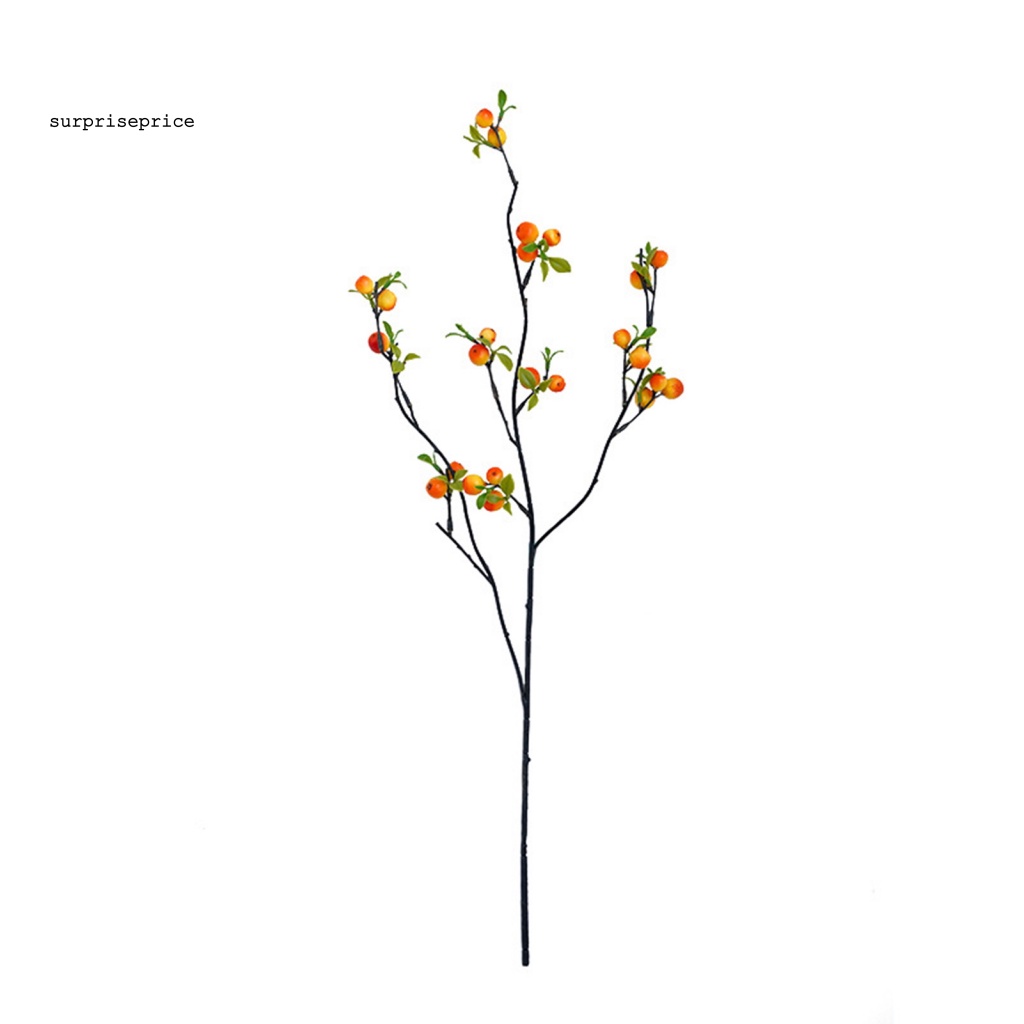 Nhánh Quả Táo Nhỏ Không Phai Màu Dùng Trang Trí Nhà Cửa / Làm Đạo Cụ Chụp Ảnh