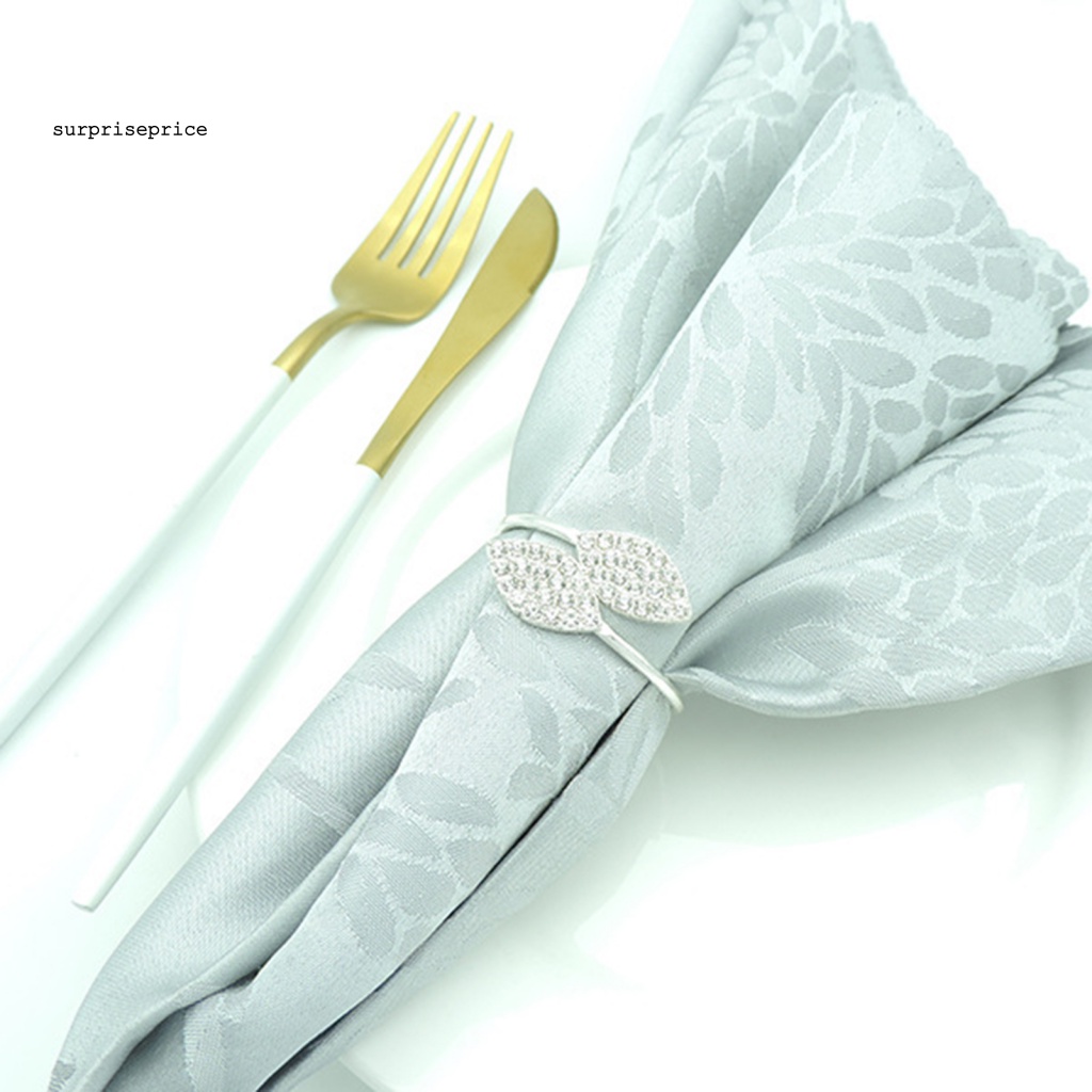 Spa Bộ 12 Vòng Nhẫn Kim Loại Cứng Chống Rỉ Sét Dùng Trang Trí Tiệc Cưới / Nội Thất Nhà