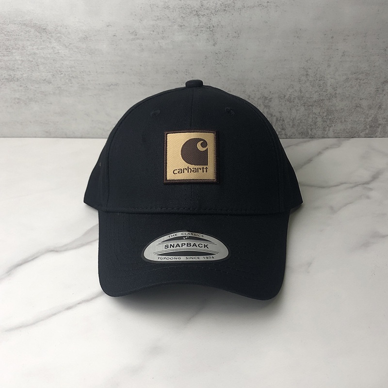 Mũ Lưỡi Trai Da Thêu Nhãn Dán Vành Cong Phong Cách Retro 2023