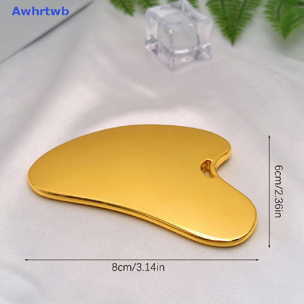 Dụng Cụ Mát Xa Gua Sha Bằng Kim Loại Cho SPA Mới