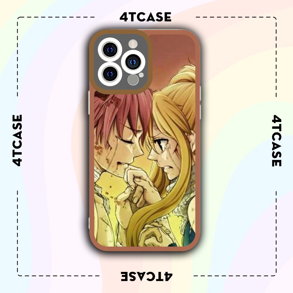 Ốp iphone cạnh vuông 4Tcase Fairy Tail manga 6/6s/7/7plus/8/8plus/x/xr/xs/11/12/13/pro/plus/promax/14prm