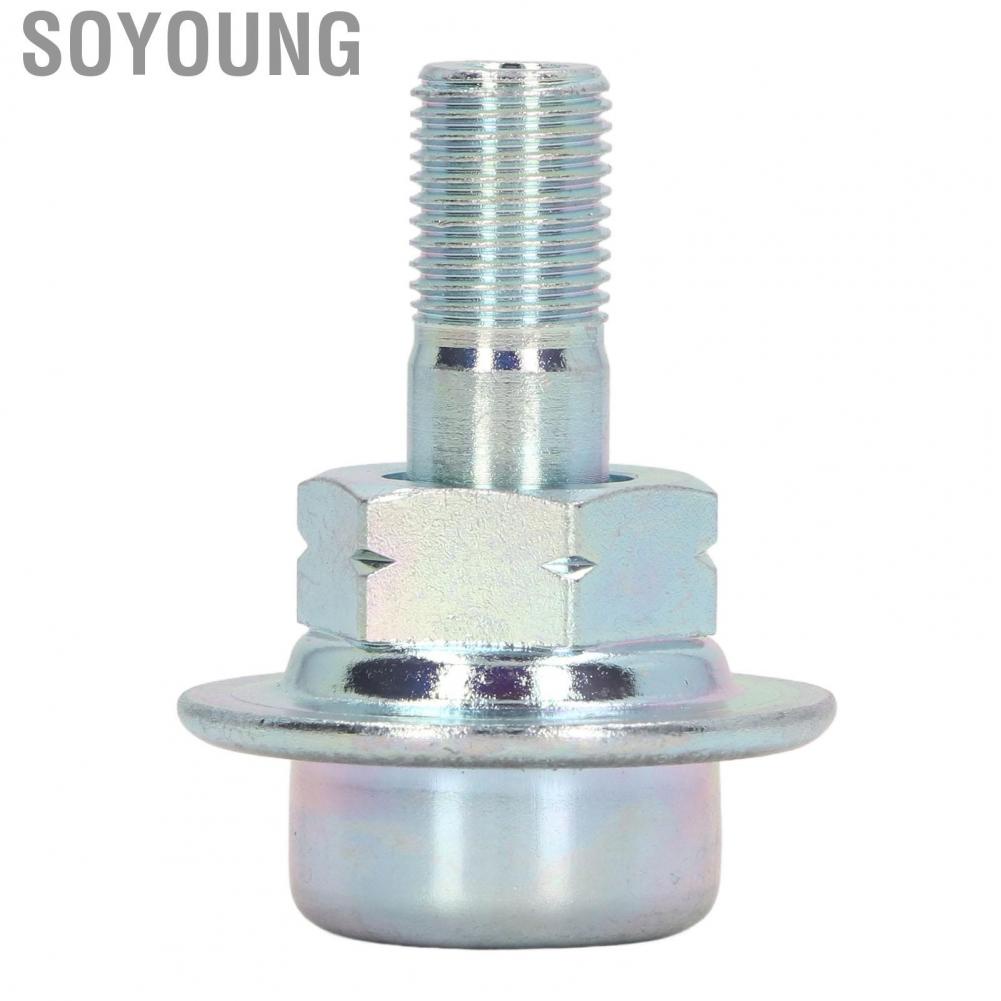 Soyoung Fuel Injection Pulsation Damper  Precise F201-20-180 Aluminum Alloy Safe Portable Professional for Vehicle