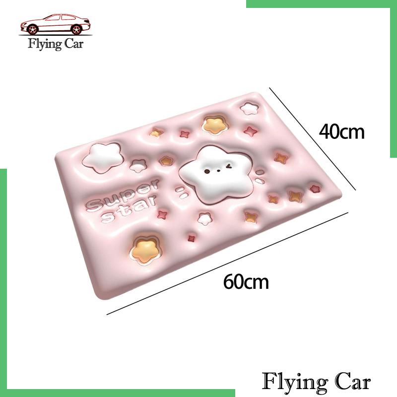 [Lzdjfmy2] Thảm Chùi Chân In Họa Tiết Hoa 3D Chống Trượt Cho Phòng Ngủ / Nhà Bếp