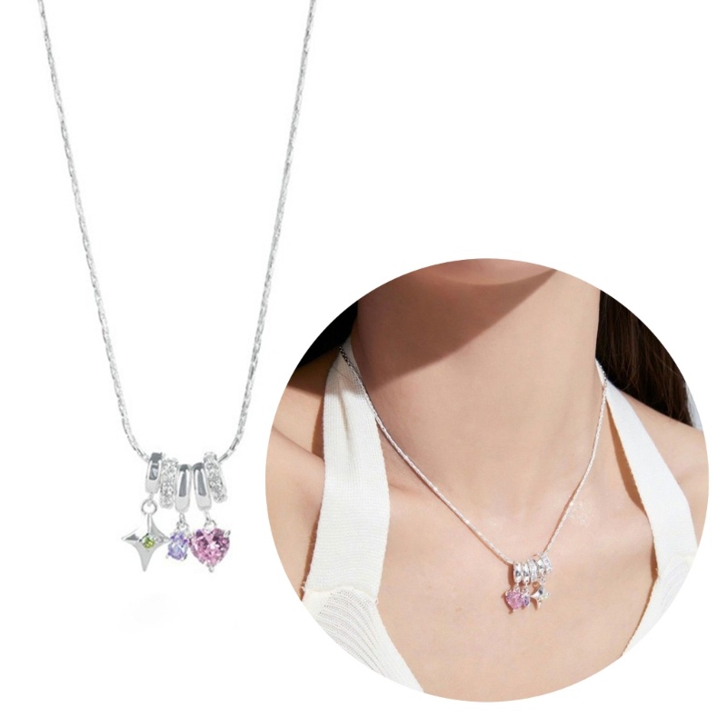 Vòng cổ Mặt Hình Ngôi Sao / Trái Tim Y2K Thời Trang