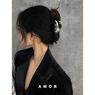 Hình Kim Loại Nhỏ Kẹp Tóc Cá Mập Kẹp Nữ Hindbrain Muỗng Updo Grip