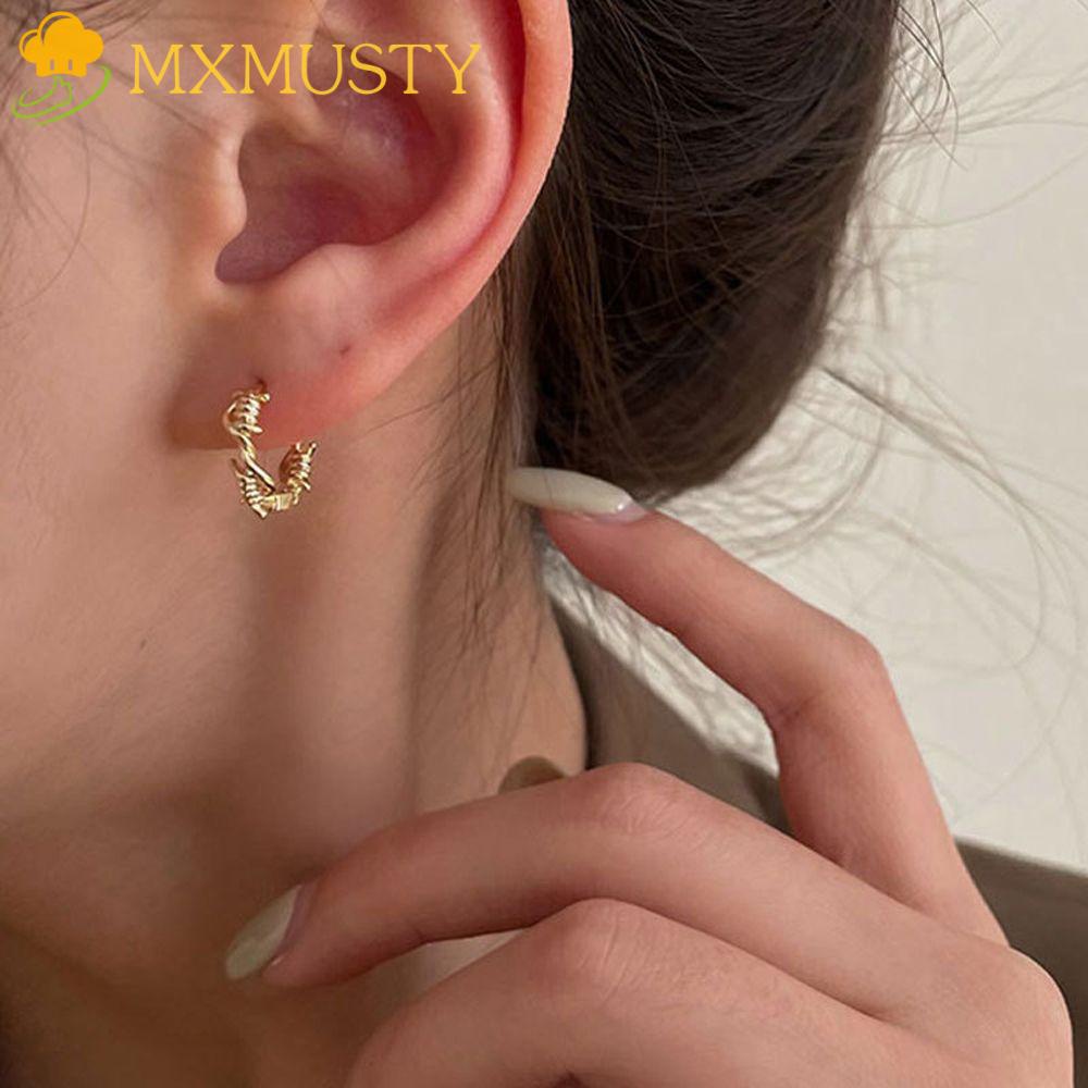 Bông Tai Bằng Đồng Phong Cách Thời Trang Đường Phố Dành Cho Nữ