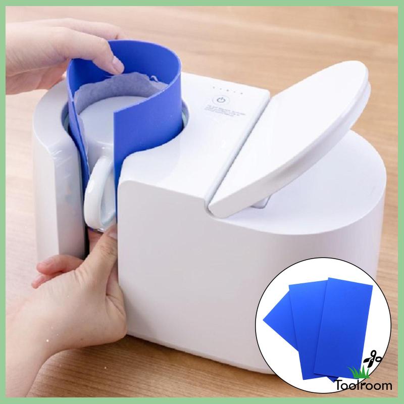 Set 3 Cốc Silicone Tráng Men Hình Nón Tiện Dụng