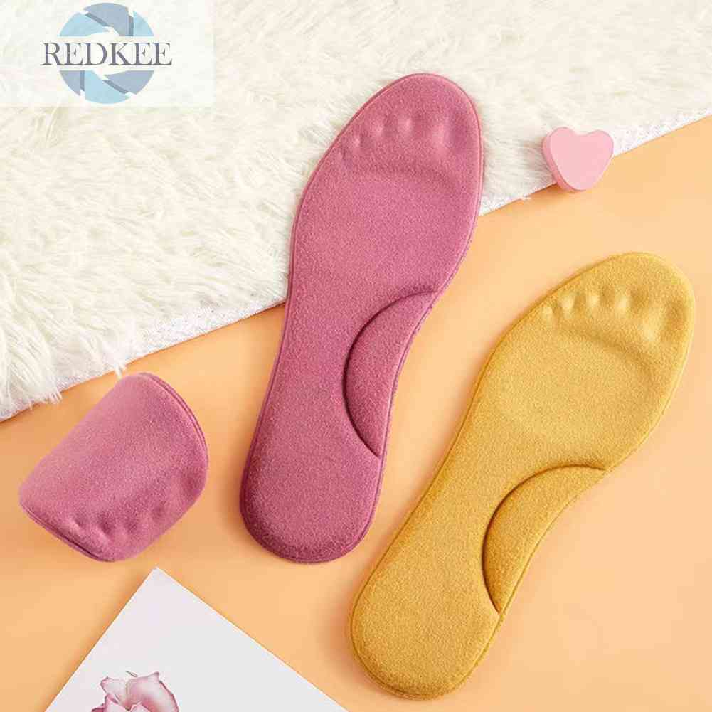 Đế Lót Giày Tự Sưởi Ấm Thấm Hút Mồ Hôi Chống Trượt