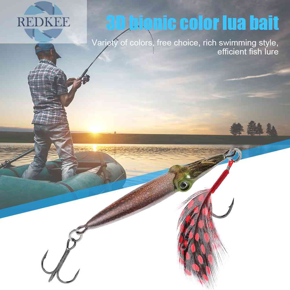 Mồi Câu Cá Nhân Tạo 3D 66mm Có Hiệu Ứng Phát Sáng