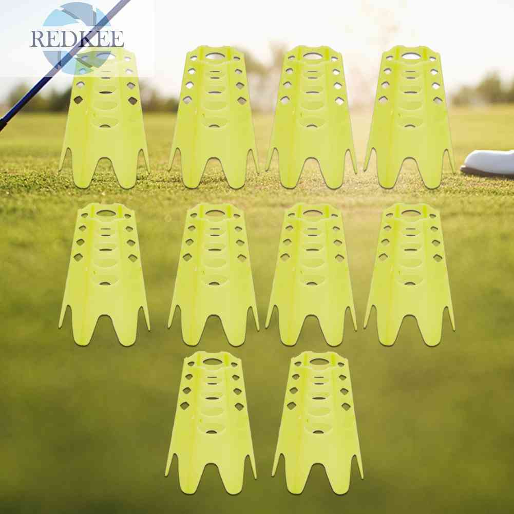 Set 10 Đinh Gắn Bóng Golf Có Thể Tái Sử Dụng