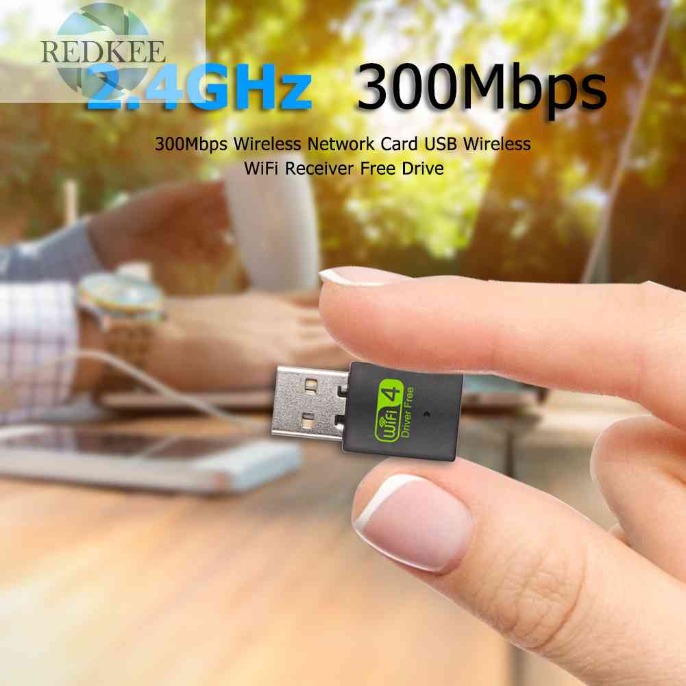 Usb Phát WiFi WD-3505C 300Mbps 2.4GHz