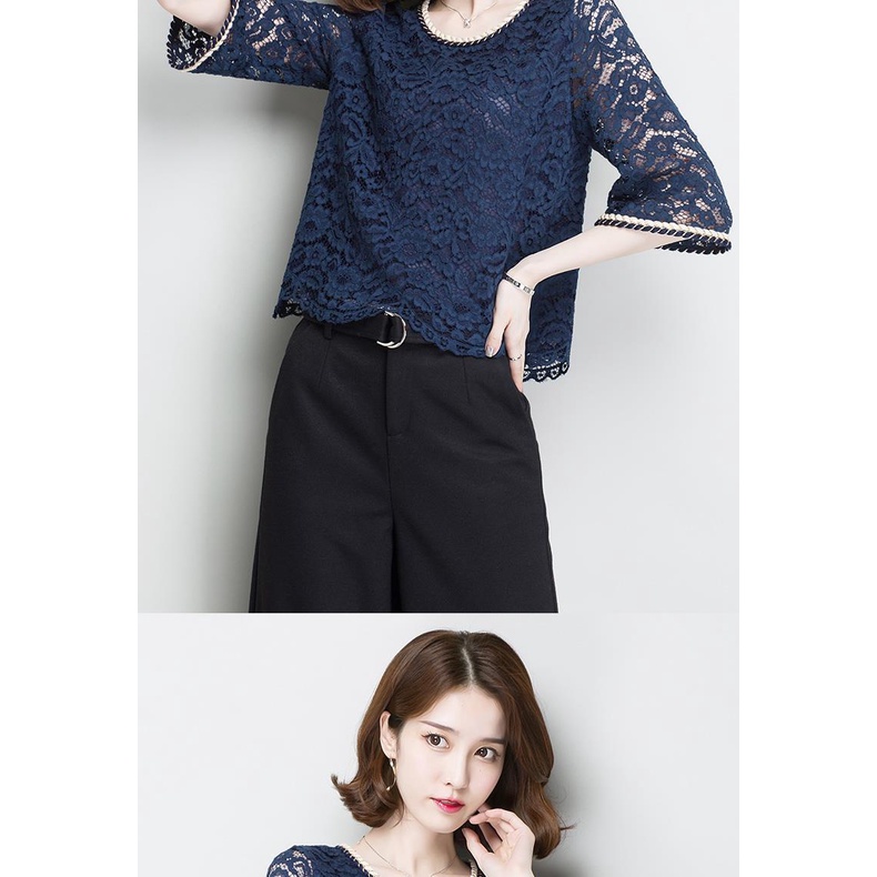 Áo Thun Cổ Tròn Dáng Rộng Thời Trang Dành Cho Nữ