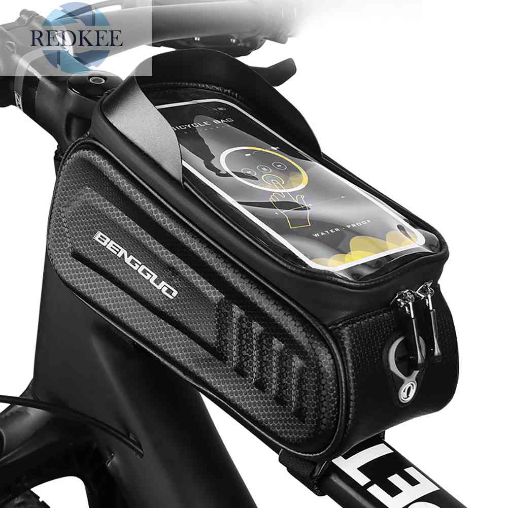 Túi Đựng Điện Thoại Chống Thấm Nước Có Thể Chạm Màn Hình Cảm Ứng Gắn Khung Trướ