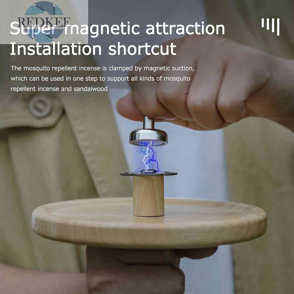 Giá Đỡ Nhang Muỗi Bằng Gỗ Đa Năng Tiện Dụng Cho Gia Đình