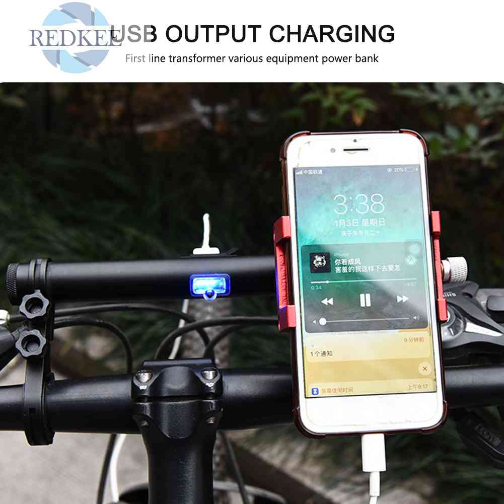 Kẹp Nối Dài Đèn Xe Đạp 2 Đầu Sạc USB Chuyên Dụng