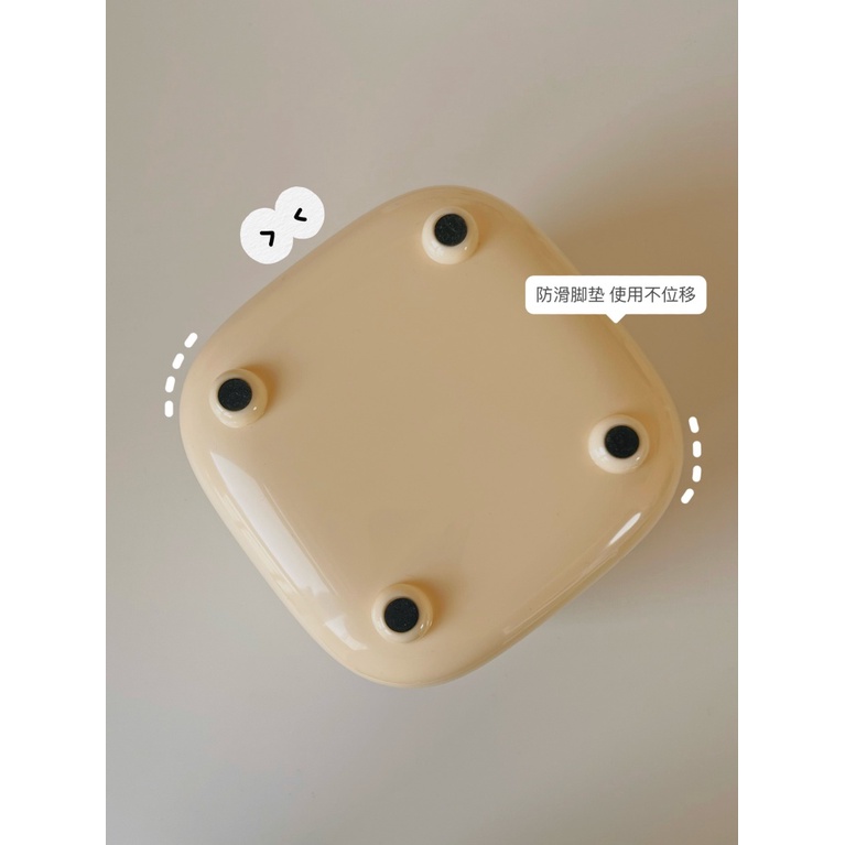 Thùng Rác Để Bàn Mini Hai Tầng Dạng Nhấn Kiểu Dáng Sang Trọng