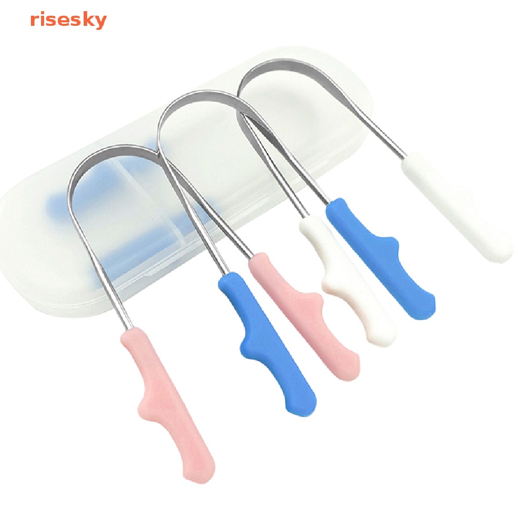 Dụng Cụ Vệ Sinh Lưỡi Bằng Thép Không Gỉ Chất Lượng Cao