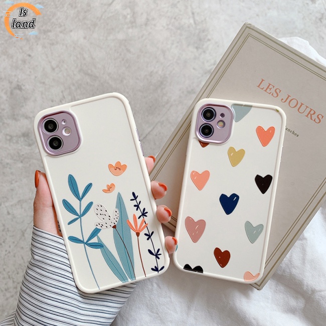 [IS] Ốp Điện Thoại Viền Thẳng Mềm Mịn Bảo Vệ Cho Iphone11