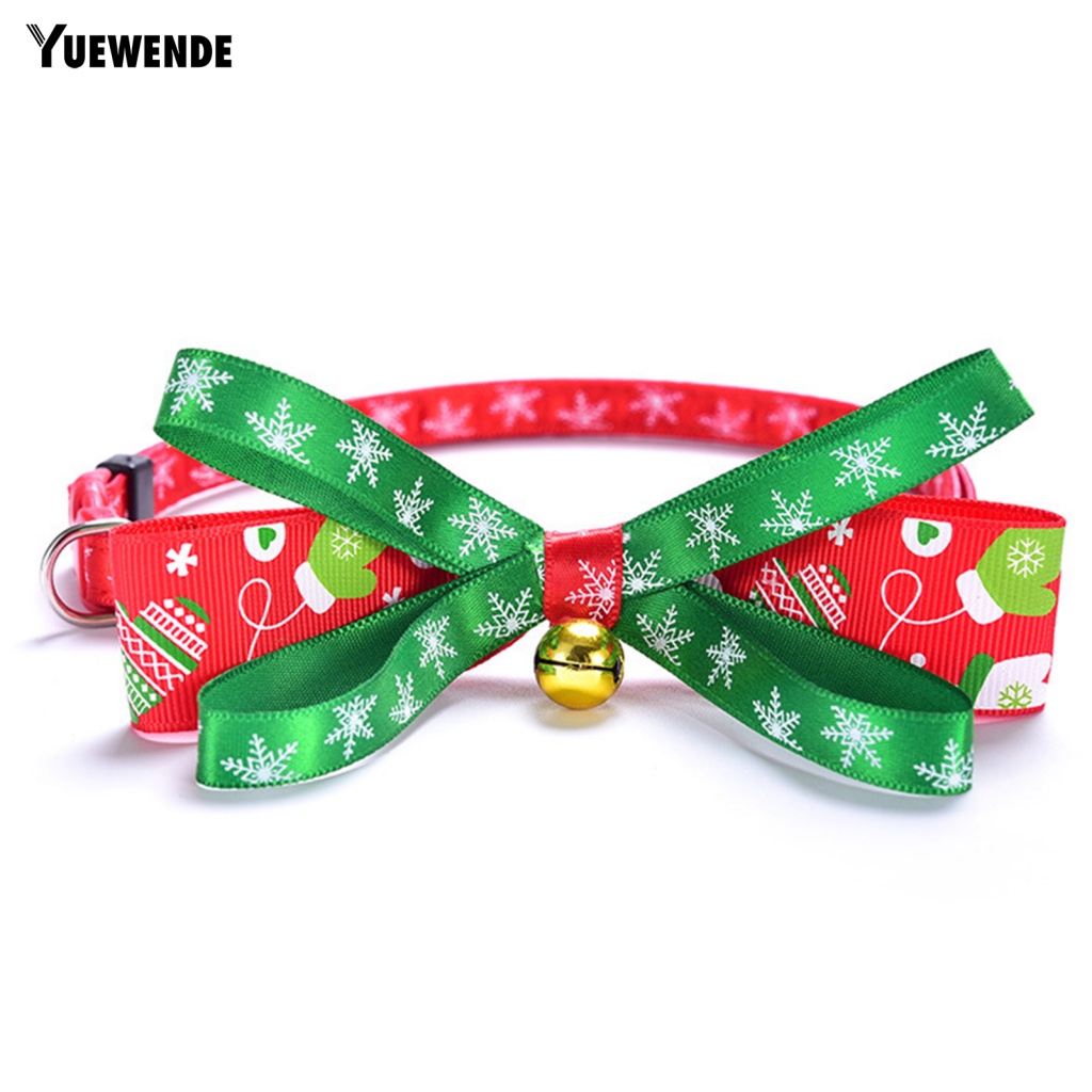 Vòng Cổ Thú Cưng Gắn Chuông Và Nơ Xinh Xắn