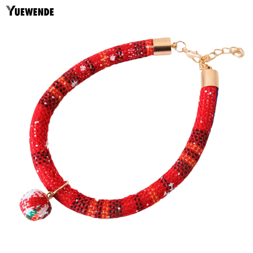 Vòng Đeo Cổ Bắt Mắt Trang Trí Giáng Sinh Dễ Thương Cho Thú Cưng