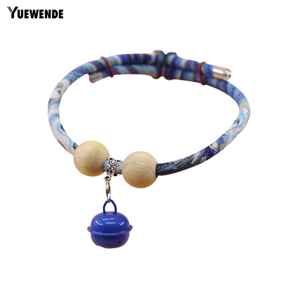 Vòng Cổ Cắm Trại Gắn Chuông Có Thể Điều Chỉnh Kích Thước Cho Thú Cưng