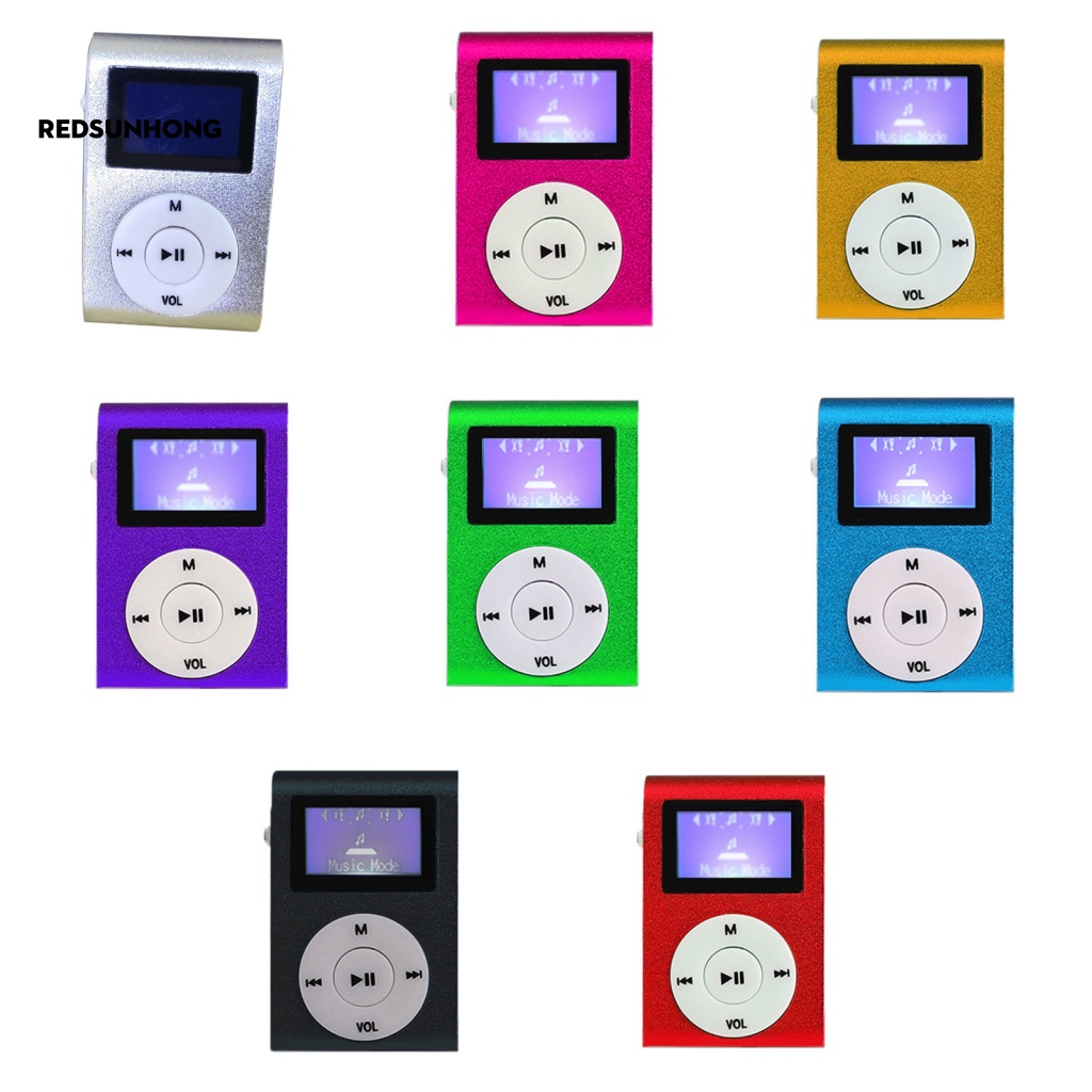 Máy Nghe Nhạc MP3 Mini RH.B 90mAh Sử Dụng Hàng Ngày Dễ Dàng Mang Theo