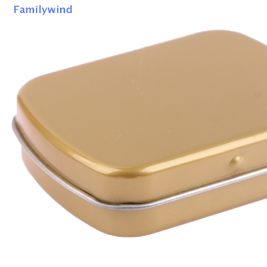 Familywind &gt; Hộp Thiếc Rỗng Nhỏ Gọn Có Nắp Dùng Đựng Giày Trượt Patin Bằng Kim Loại