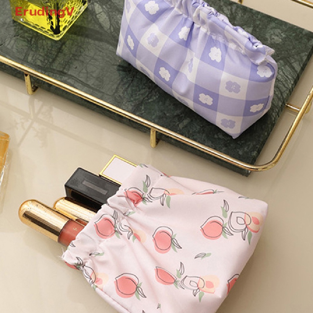 [ErudingV] Túi Đựng Mỹ Phẩm Thẻ Tai Nghe Thẻ Son Môi Tự Động Đóng Lại Được [Mới]