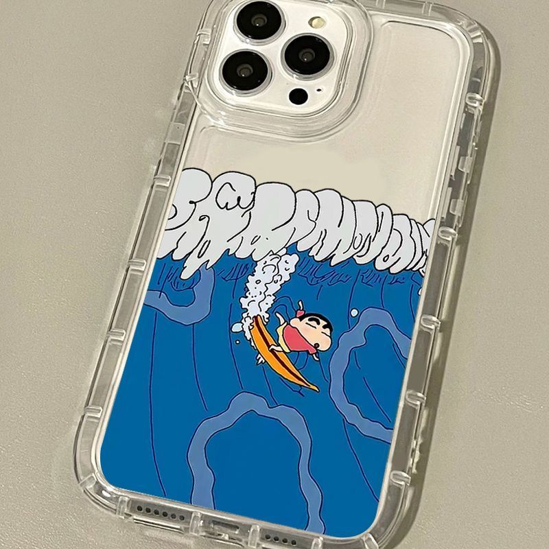 ✅Ốp Lưng Điện Thoại Bằng Silicone Hình Hoạt Hình Dành Cho 13Promax 14 11 Apple Xr8P7 Iphone12X FFUY