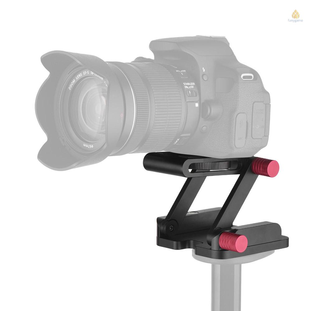 Giá Đỡ Máy Ảnh Đầu Bi Nghiêng Chữ Z Bằng Hợp Kim Nhôm Với Ốc Vít 1 / 4 Inch Tháo Gỡ Nhanh Cho Máy Quay DSLR