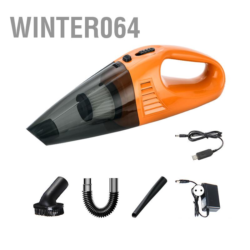 Winter064 Máy Hút Bụi Ô Tô Công Thái Sử Dụng Khô Ướt Di Động Cầm Tay Không Dây Cho Hộ Gia Đình
