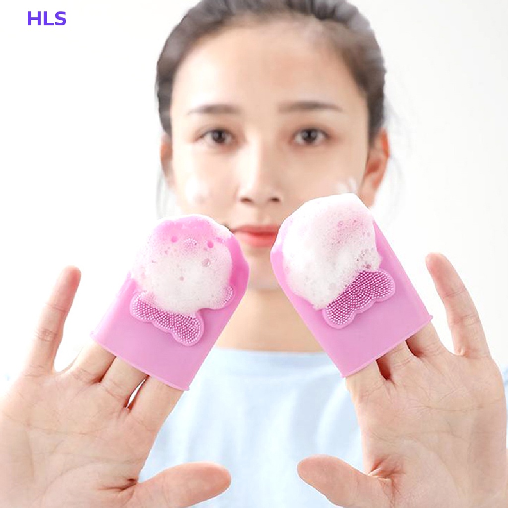 1 Bàn Chải Rửa Mặt Silicone Mềm Mại Tiện Dụng